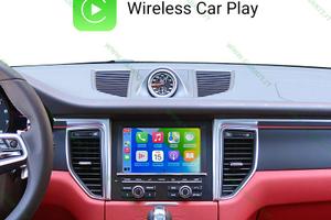 Carplay android auto porsche cayenne macan pcm4.0
