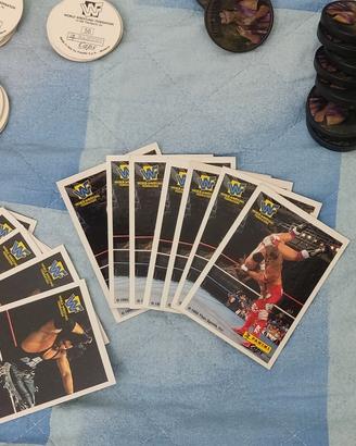 Collezione vintage anni 90 wrestlemania + figurine