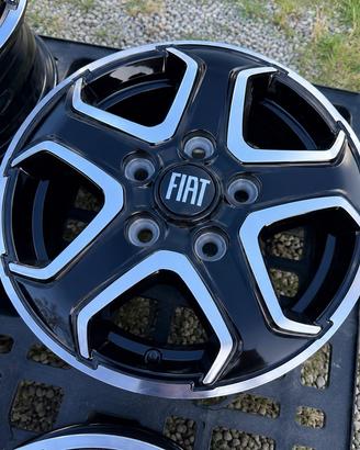 Set di 4 cerchi in lega originali FIAT 16” NUOVI