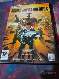 Armed and dangerous gioco vintage pc