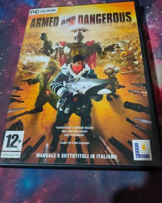 Armed and dangerous gioco vintage pc