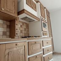 Cucina in finta muratura