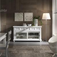 Credenza due ante vetro scorrevoli