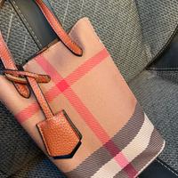 Borsetta stile british plaid stile burberry