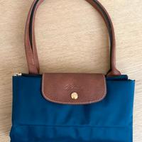 Pliage Longchamp blu tg L