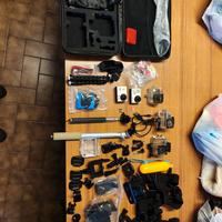 go pro Hero 3+, qumox sj4000 e accessori