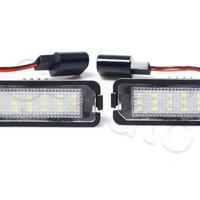 Luci led targa Golf 4 serie.