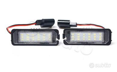 Luci led targa Golf 4 serie.
