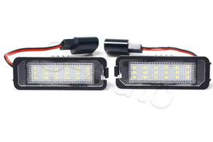 Luci led targa Golf 4 serie.