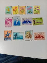 Lotto n.13 francobolli San Marino