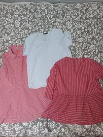 Set 3 bluse righe 
