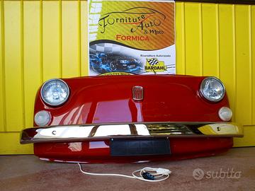 Musetto Fiat 500 rosso 