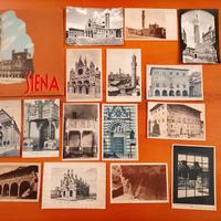 40 vecchie cartoline: Siena, Firenze, Assisi 