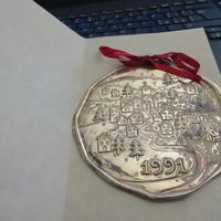 Piastra  dell'anno in argento 1991  TORRINI