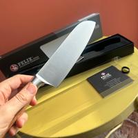 Coltello Santoku Zepter 16 cm manico legno d’olive