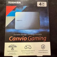 Toshiba Canvio Gaming 4TB HDD 2.5? 5000Mbit/s USB