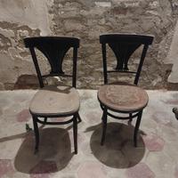 Sedie in legno anni 30