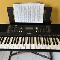 Tastiera Yamaha PSR E363 + supporto regolabile