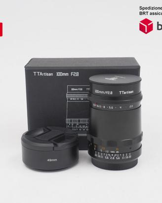 TTArtisan 100 F2.8 Bubble Bokeh - M42 (Varie)