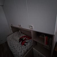 armadio e letti camera ragazzi