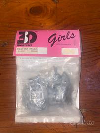 3d miniatures girl G-012