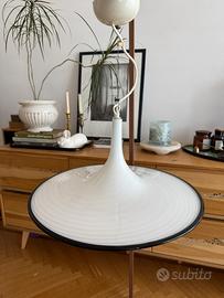 Lampadario vintage in vetro di Murano diam. 45 cm