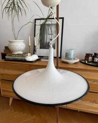 Lampadario vintage in vetro di Murano diam. 45 cm
