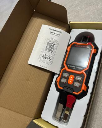 Tester batteria auto 12V analizza auto moto