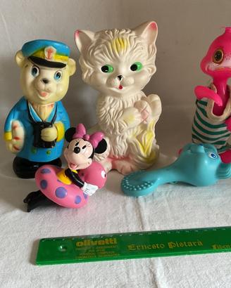 🔴Pupazzo lotto animali Carlotta minnie ledra🟦