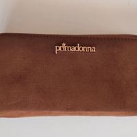 Portafogli Primadonna marrone scamosciato
