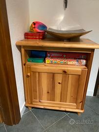 Mobiletto legno
