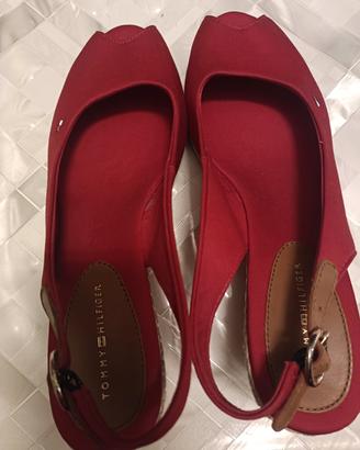 scarpe con zeppa Tommy Hilfiger 