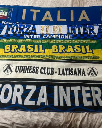 5 Sciarpe calcio miste