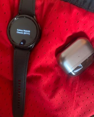 Airpods e orologio digitale