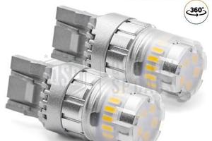 Lampadine LED T20 W21/5W CANbus Luce Bianca 3400LM