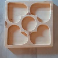 Disponibili vassoi centro tavola i Legno di abeto