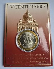 Medaglia Papa Benedetto XVI San Pietro FDC