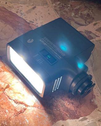 Faretto per videocamera Sony HVL-20DW2 + batteria