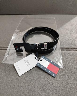 Tommy Jeans cintura originale pelle taglia 75 cm
