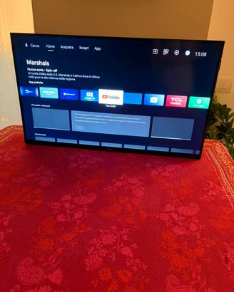 Tv TCL 32V5C 32” Android nera ancora in garanzia