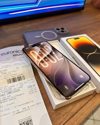 iPhone 14 Pro Max Gold Condizioni 10/10 Completo