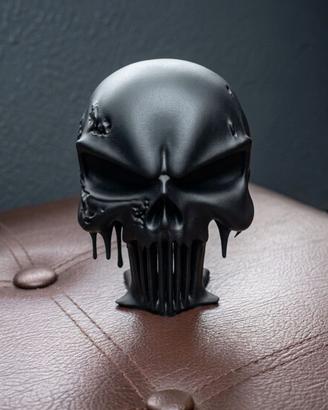 PUNISHER teschio fuso