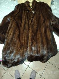 pelliccia donna vero visone 