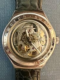 Swatch Irony Automatic Scheletrato Cinturino Orig