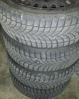 Cerchi in acciaio completi di gomme per Audi vw