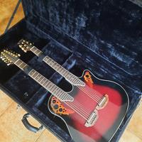 OVATION acoustic double neck
