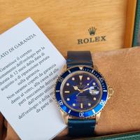 ROLEX SUBMARINER 16808 PURPLE DIAL 1982 