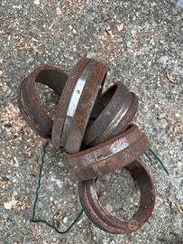 Anelli e curve tubazione pompa calcestruzzo