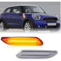 2 pezzi luci led laterali frecce per mini traspare