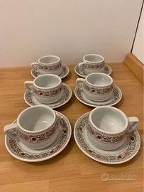n 6 tazzine caffè vintage Ionia Hellas